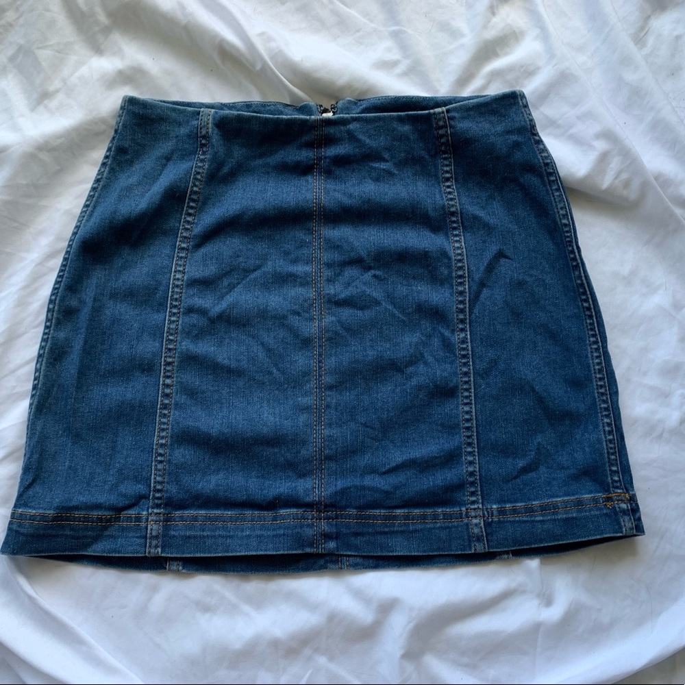Wild Fable Jean Skirt
